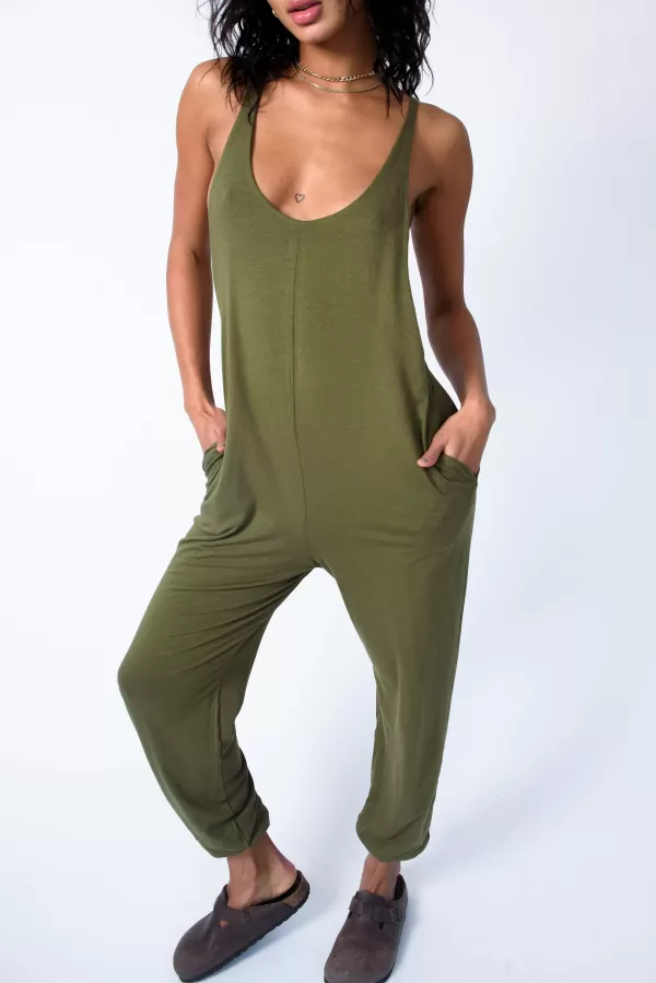 SKATIE Bottoms*Alyse Jumpsuit Palm