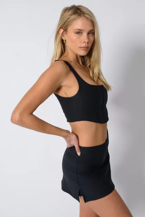 SKATIE Active Tops*Arlo Sports Bra Black