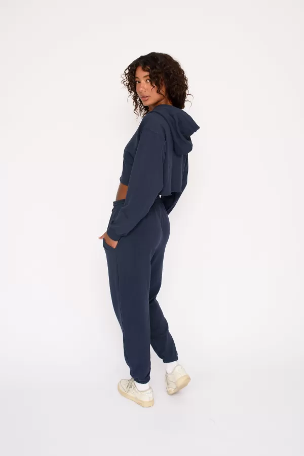 SKATIE Sweats*Cloudlux Ariana Hoodie Navy