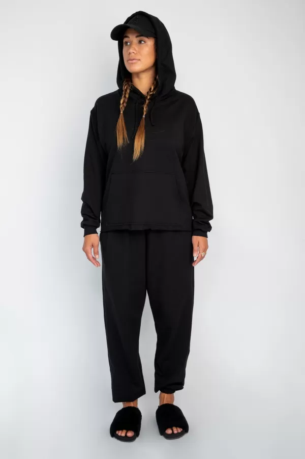 SKATIE Sweats*Cloudlux Cara Hoodie Black