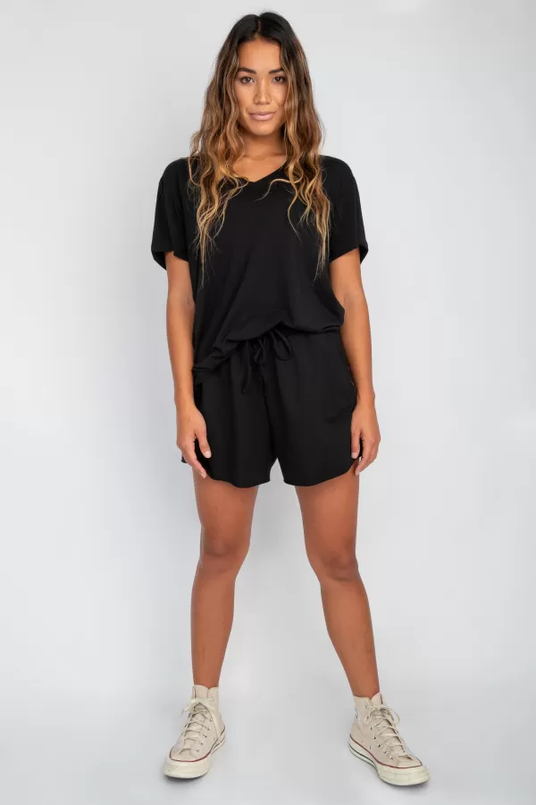 SKATIE Sweats*Cloudlux Cooper Shorts Black