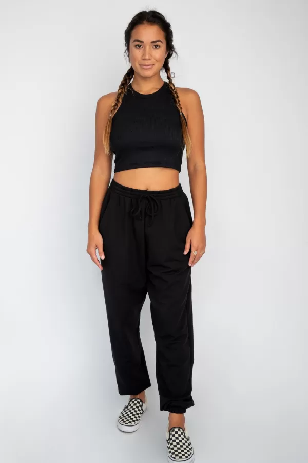 SKATIE Sweats*Cloudlux Rocky Sweatpants Black