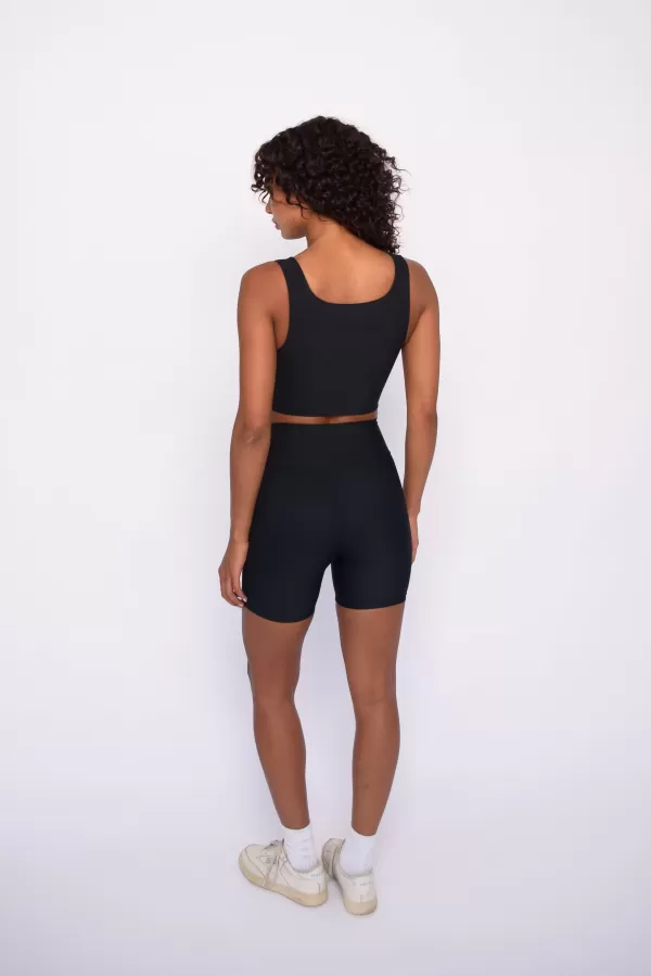 SKATIE Active Tops*Ivy Crop Black