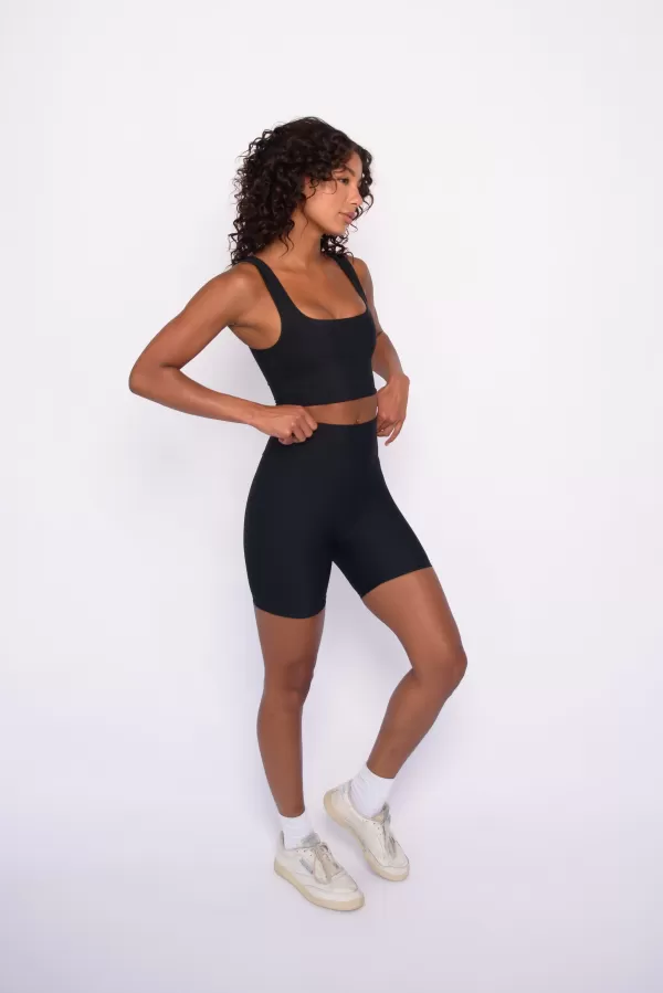 SKATIE Active Tops*Ivy Crop Black