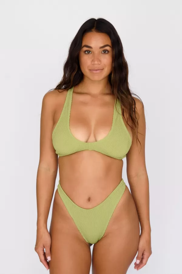 SKATIE Tops*Jasmine Top Matcha