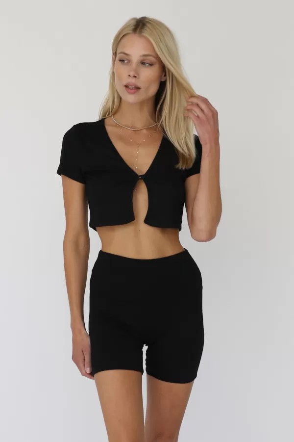 SKATIE Tops*Meesh Top Black