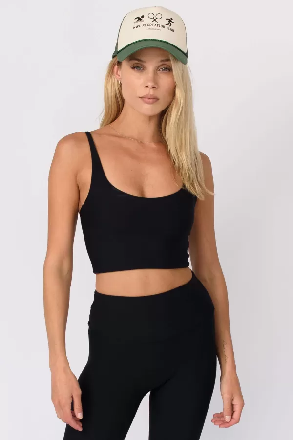 SKATIE Active Tops*Paige Crop Black