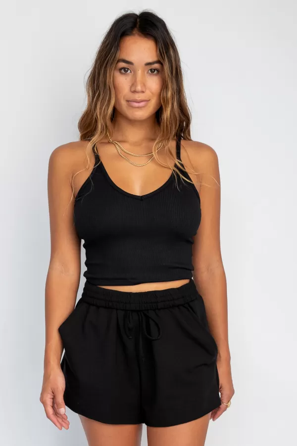 SKATIE Tops*Perfect Tank Black