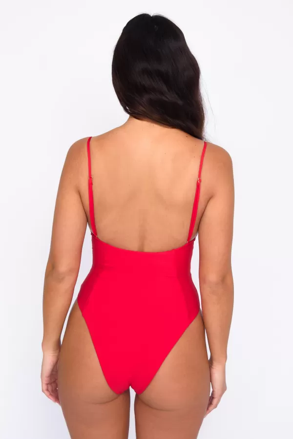 SKATIE One Piece*Rachel - Cherry Baywatch