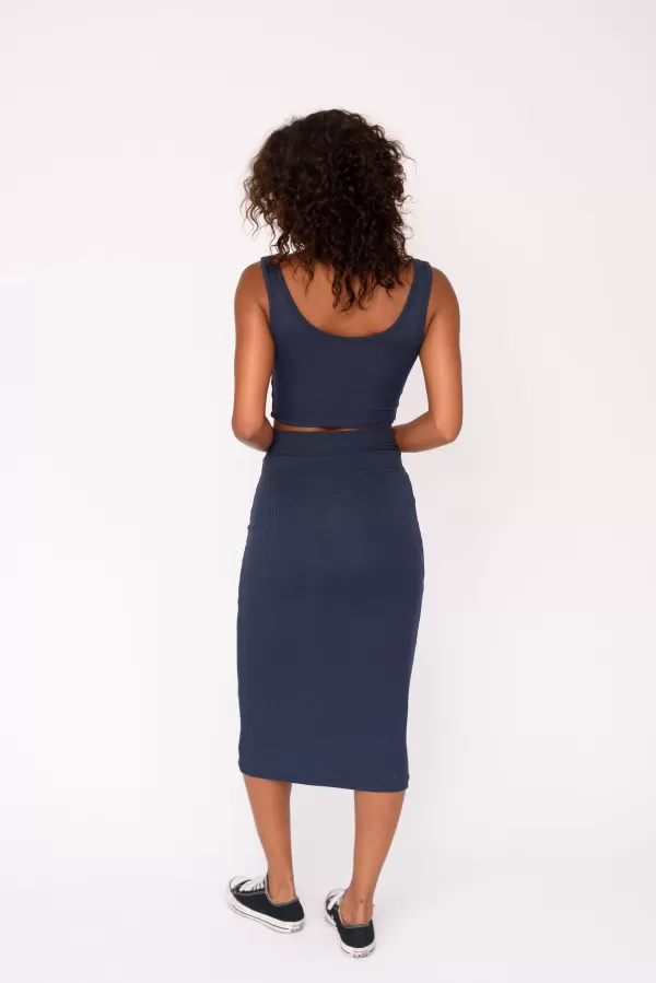 SKATIE Bottoms*Serena Skirt Navy