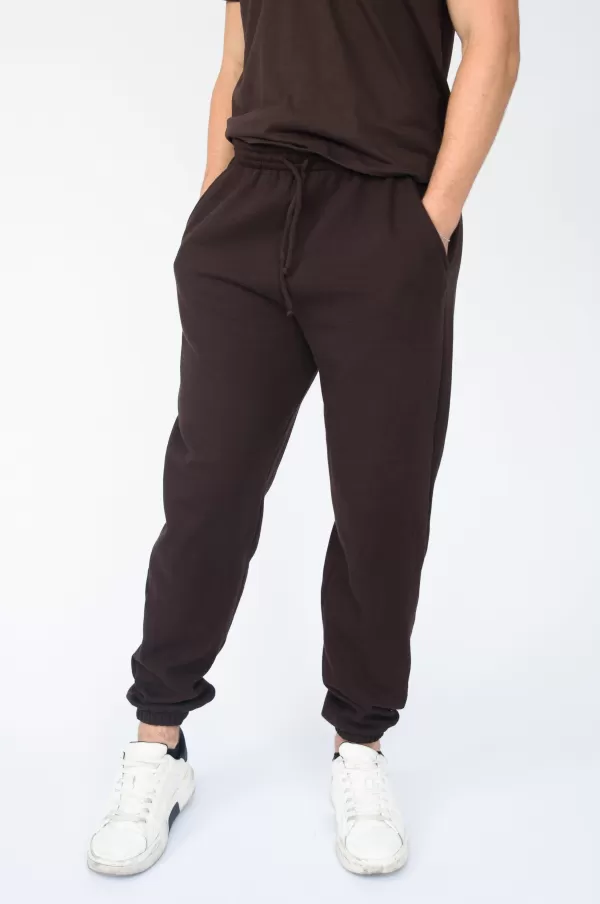 SKATIE Bottoms*Ultralux Matt Sweatpants Chocolate