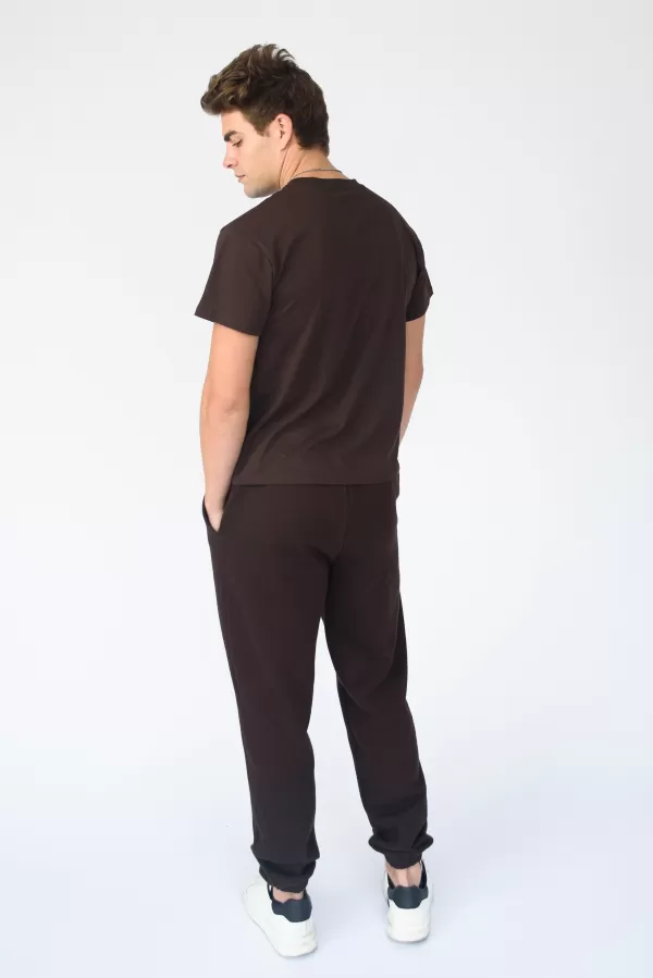 SKATIE Bottoms*Ultralux Matt Sweatpants Chocolate