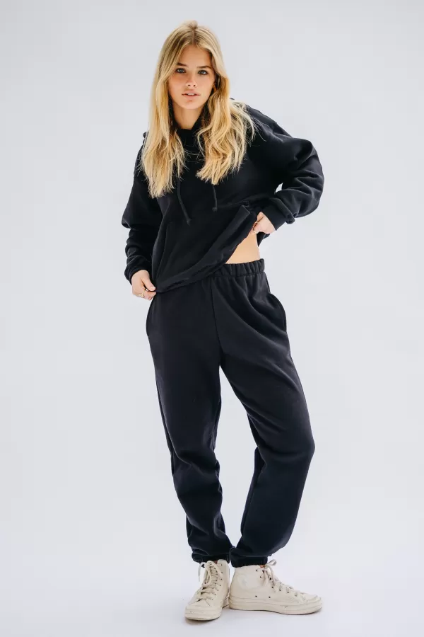 SKATIE Sweats*Ultralux Ziggy Sweatpants Black