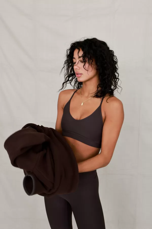 SKATIE Sports Bras*Zero Sports Bra Chocolate